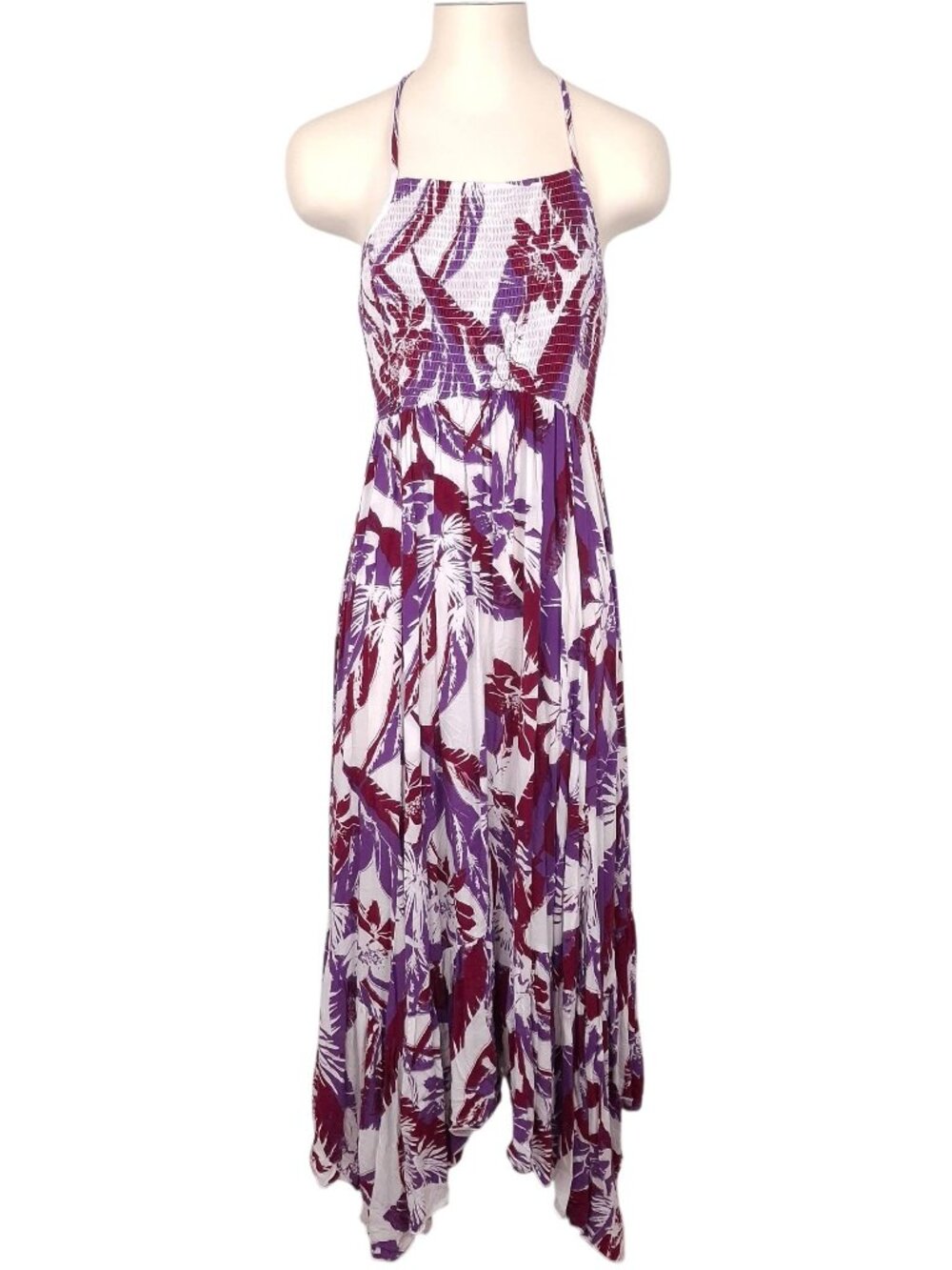 Intimately Free People Heat Wave Printed Maxi Dress smocked floral resort wear